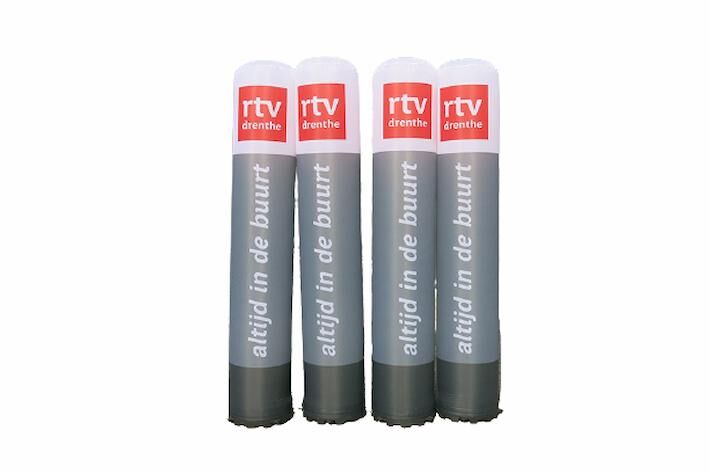 RTV Drenthe lichtpilaren maatwerk product